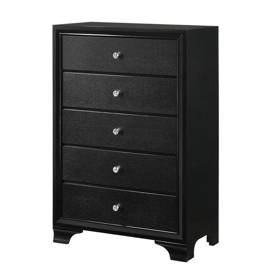 Crown Mark Micah Chest in Black image