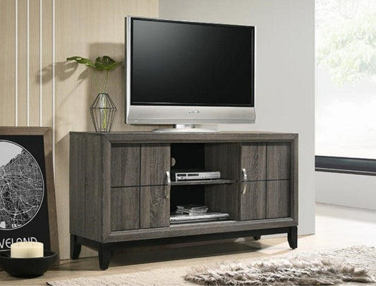 Crown Mark Akerson TV Stand in Grey image