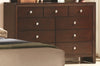 Crown Mark Furniture Evan Dresser in Warm Brown image