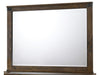 Crown Mark Furniture Curtis Mirror in Rustic image