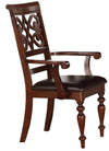 Homelegance Creswell Arm Chair in Dark Cherry (Set of 2) image