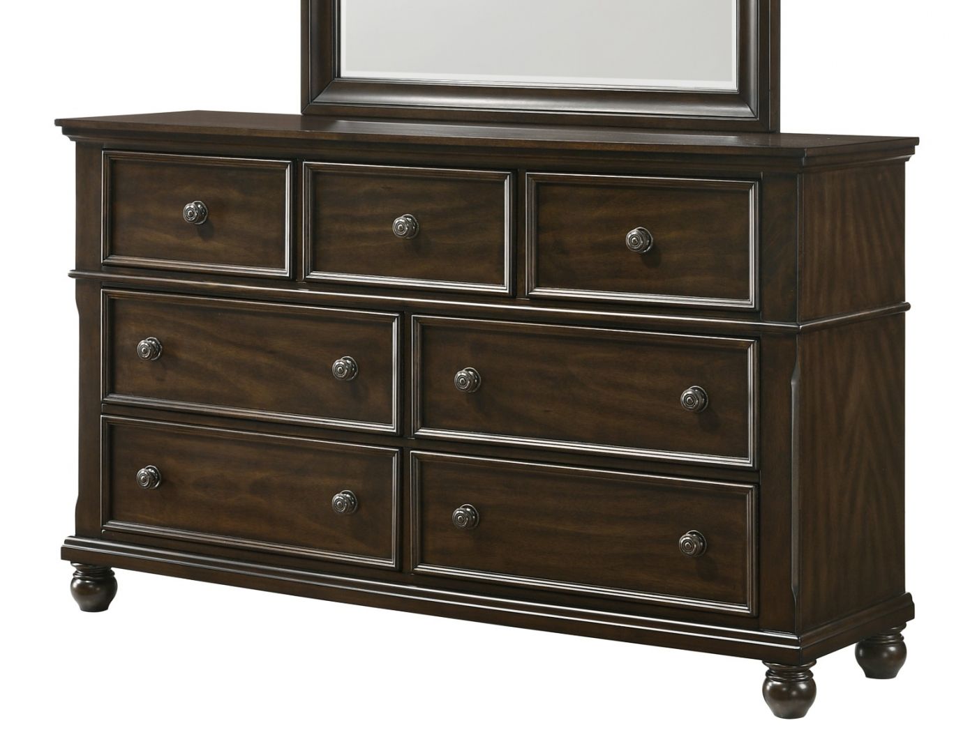 Crown Mark Lara Dresser in Dark Brown image