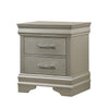 Crown Mark Amalia Nightstand in Silver image