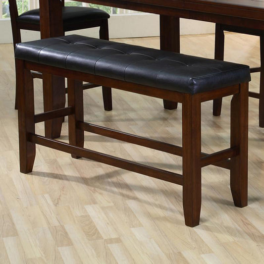 Crown Mark Bardstown Counter Height Bench in Espresso image