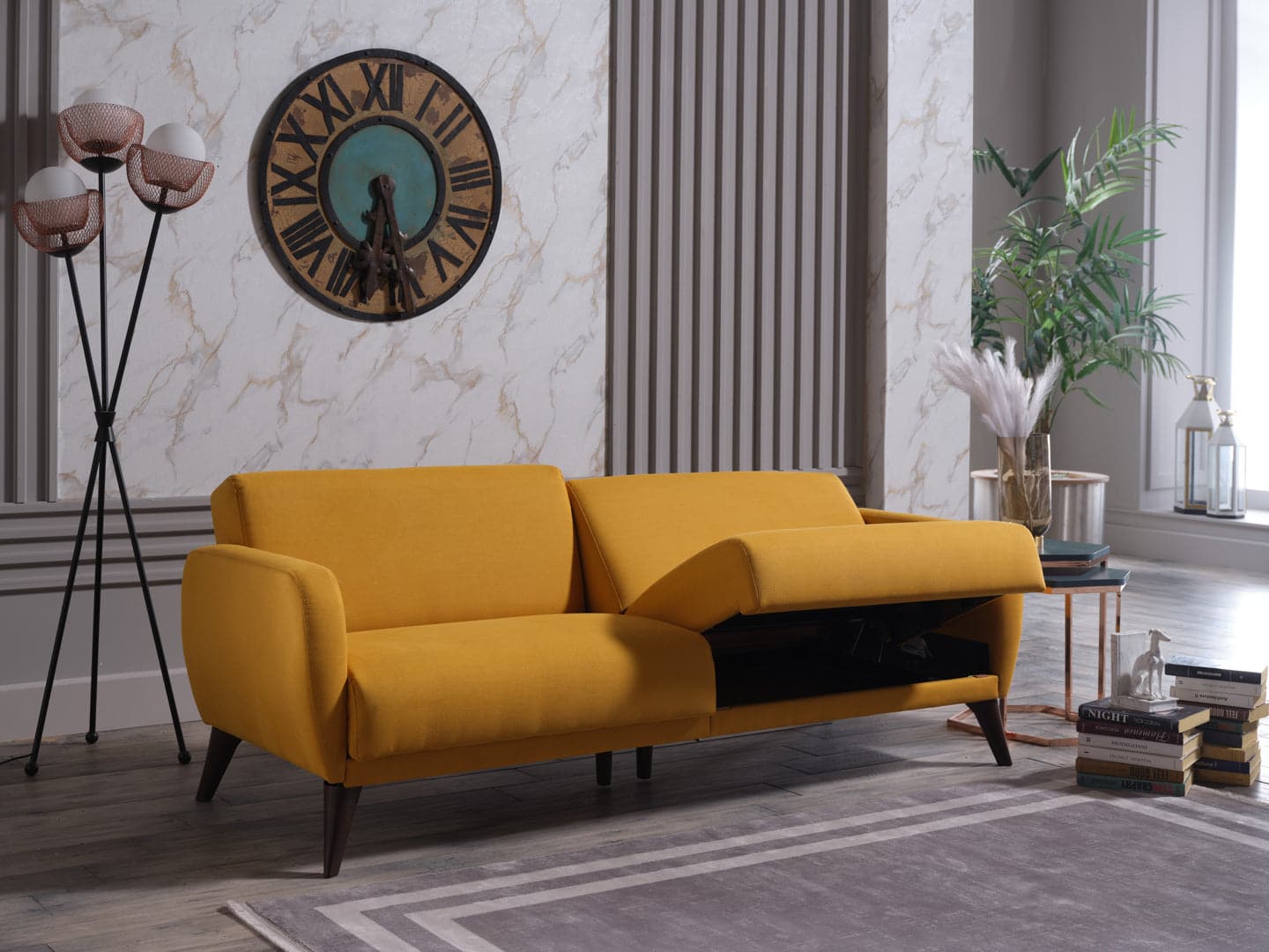 Flexy Sofa In A Box - Yellow