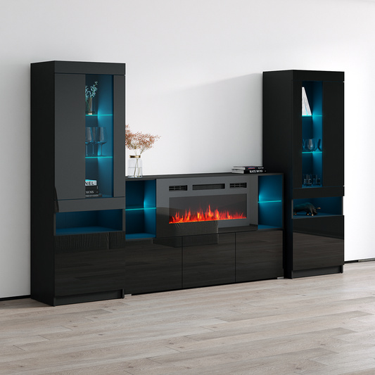 Komi 03 Fireplace Entertainment Center