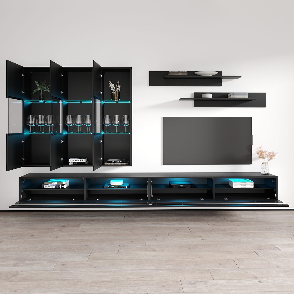 Fly E 35TV Floating Entertainment Center