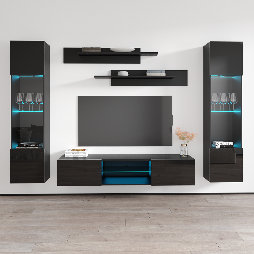 Fly A 33TV Floating Entertainment Center - Meble Furniture