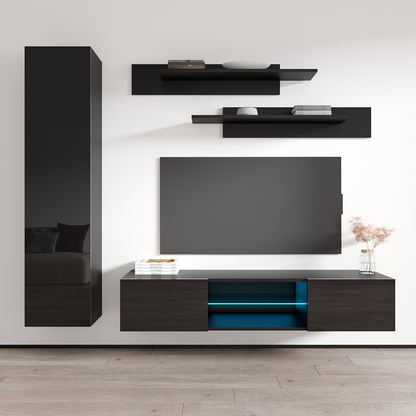 Fly G 33TV Floating Entertainment Center - Meble Furniture