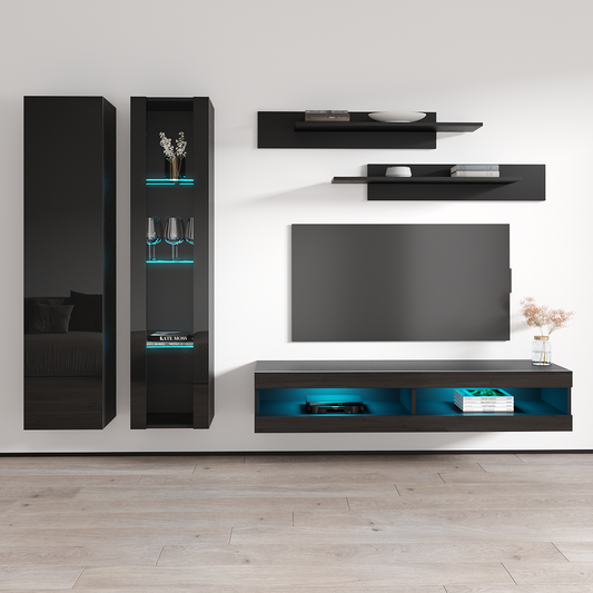 Fly A 34TV Floating Entertainment Center - Meble Furniture