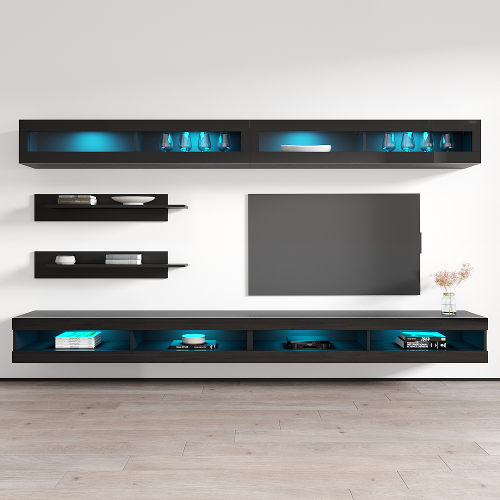 Fly I 34TV Floating Entertainment Center - Meble Furniture