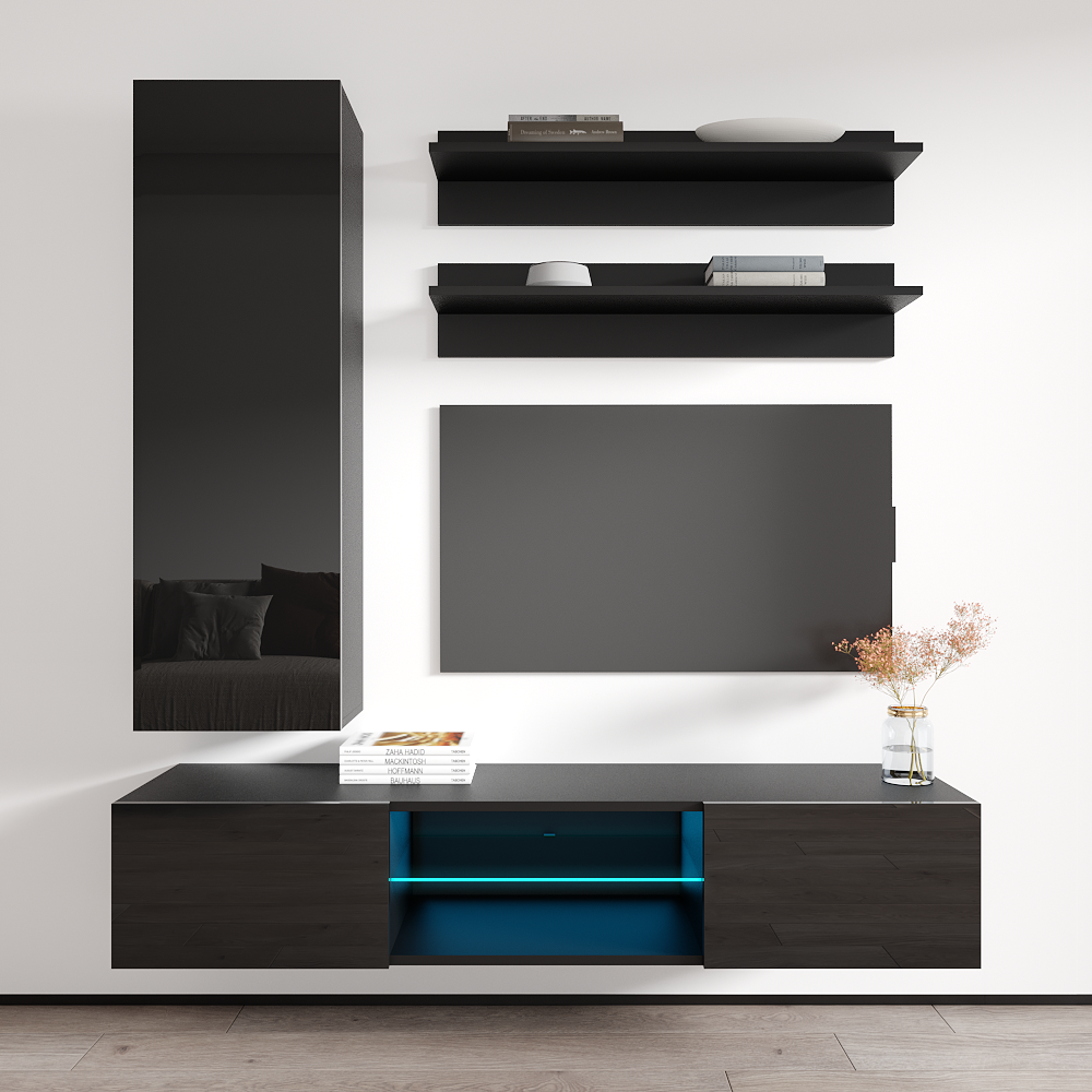 Fly H 33TV Floating Entertainment Center - Meble Furniture