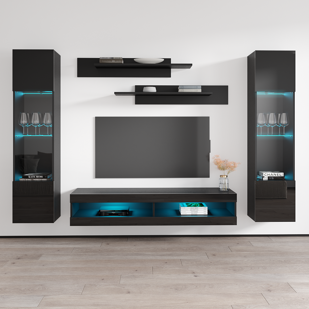 Fly A 34TV Floating Entertainment Center - Meble Furniture