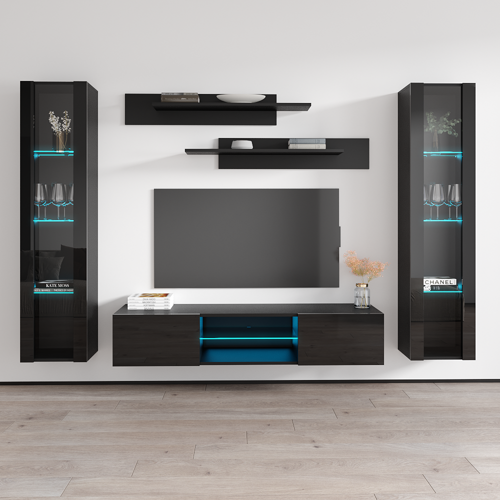 Fly A 33TV Floating Entertainment Center - Meble Furniture