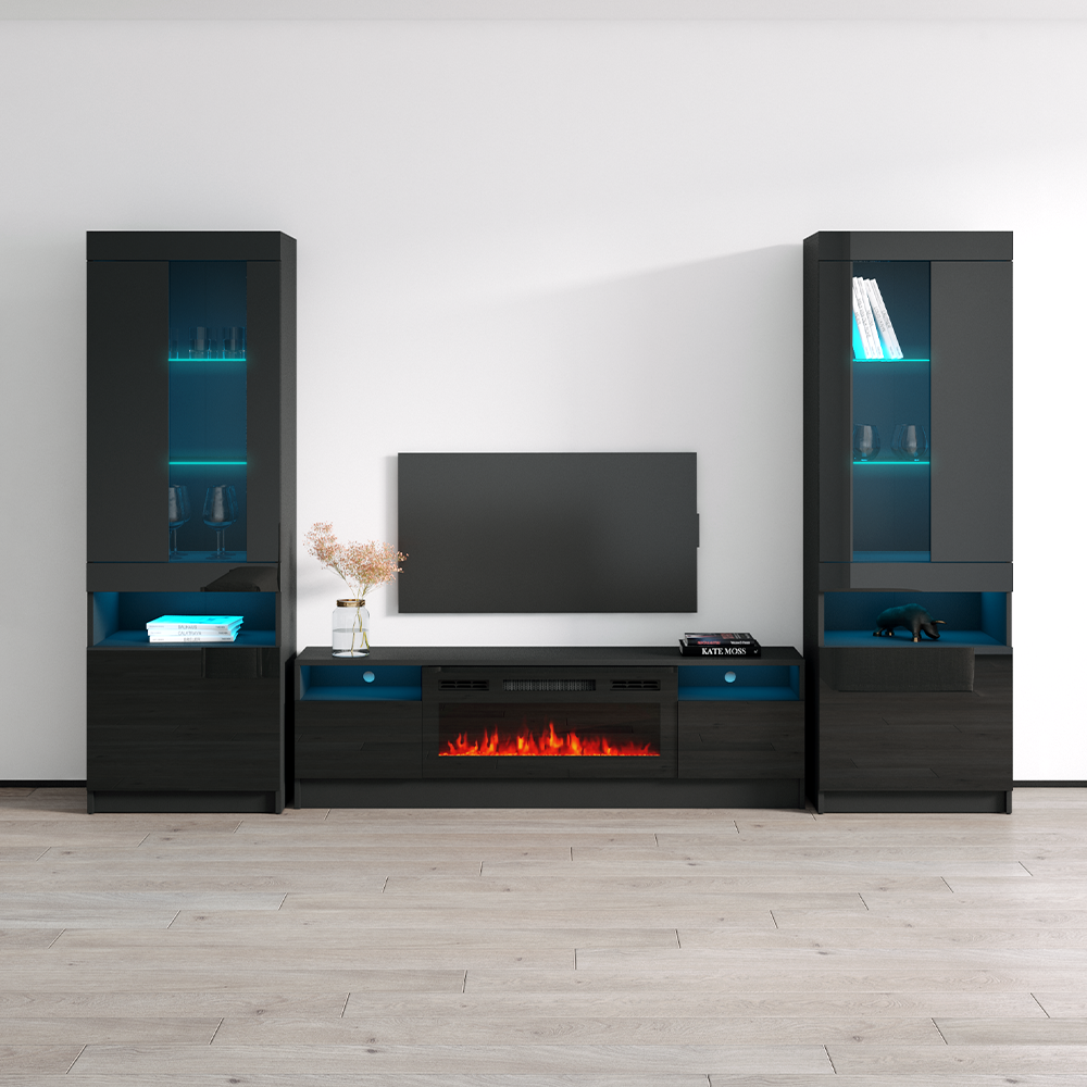 Duke BL-EF Entertainment Center - Meble Furniture