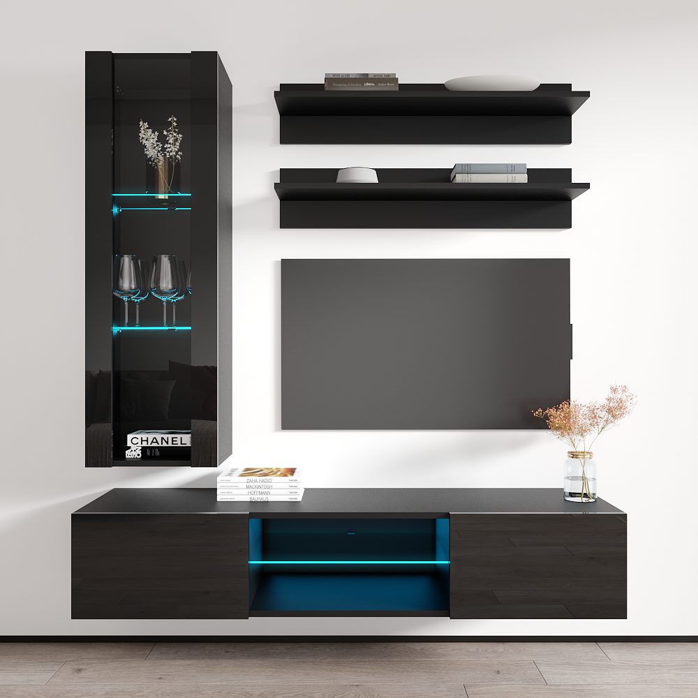 Fly H 33TV Floating Entertainment Center - Meble Furniture