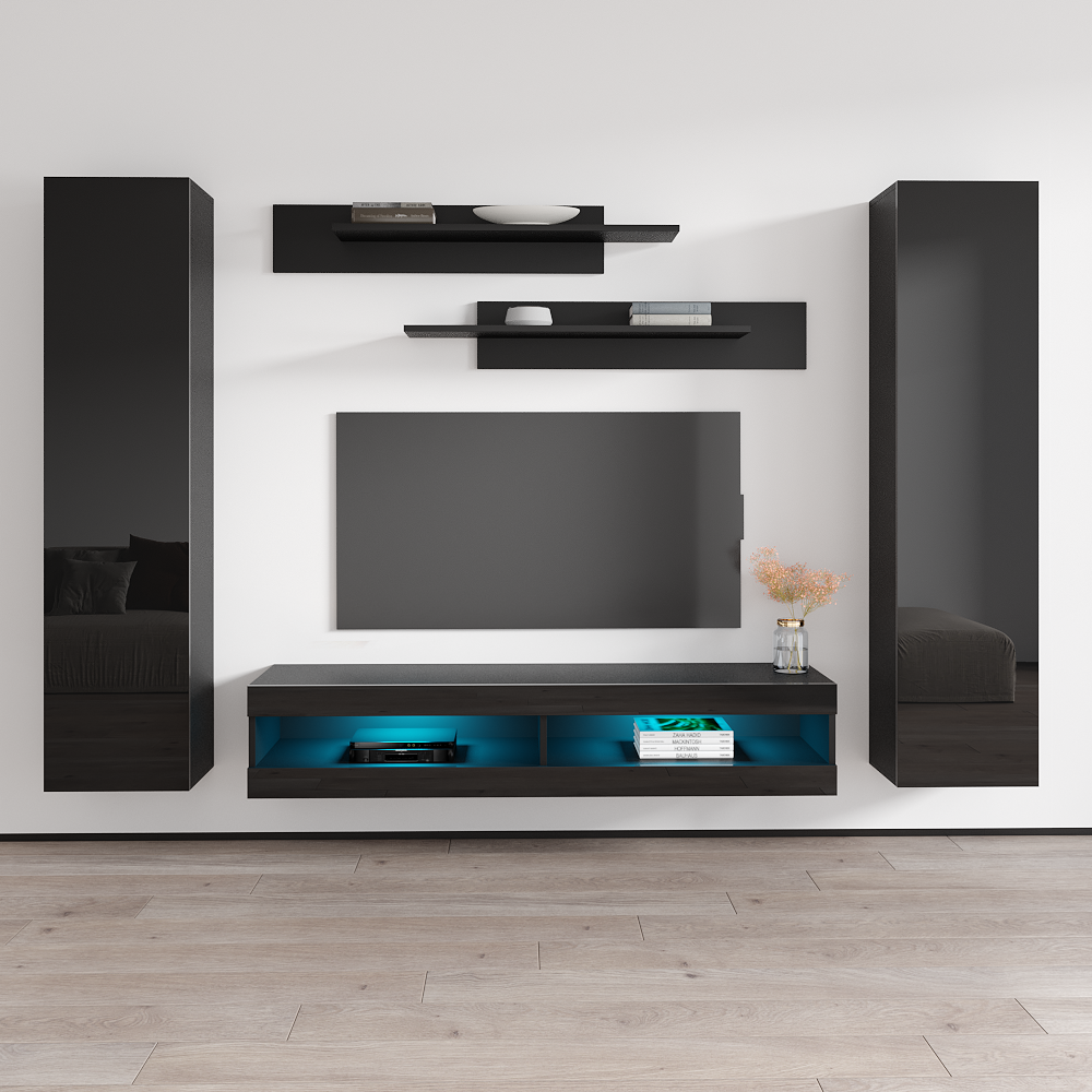 Fly A 34TV Floating Entertainment Center - Meble Furniture