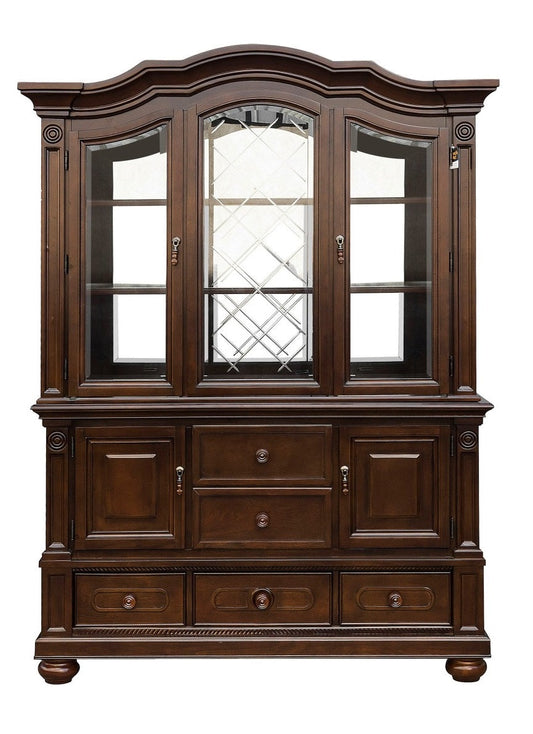 Homelegance Lordsburg Buffet and Hutch in Brown Cherry 5473-50* image