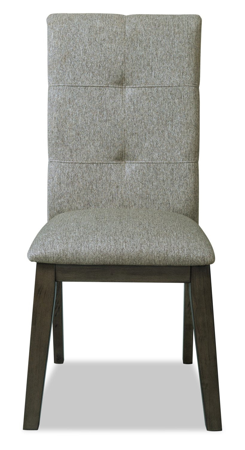 Hillview Fabric Dining Chair - Grey