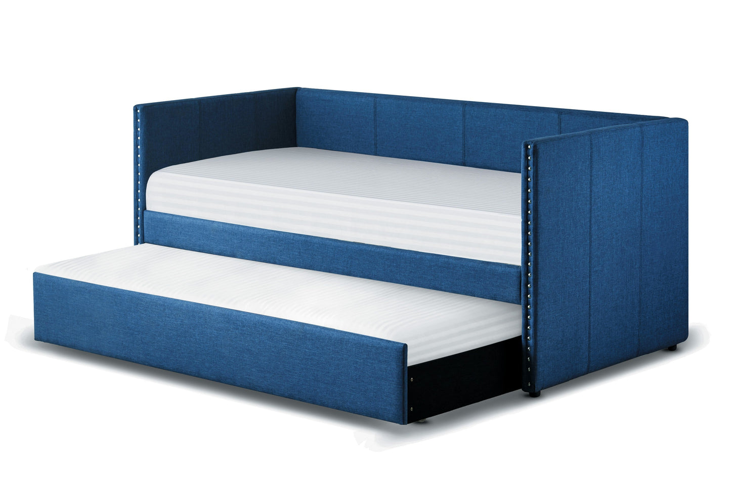 Therese Blue Daybed with Trundle