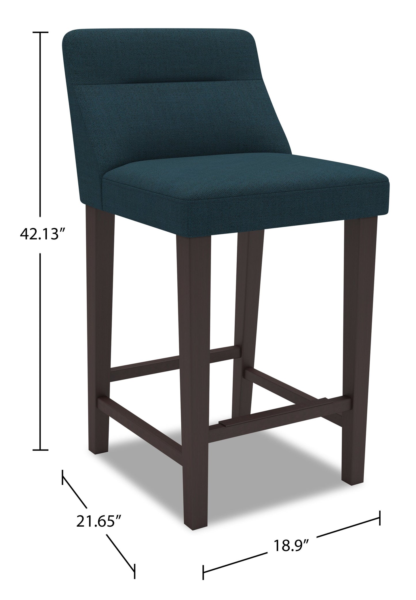 Ambrosia Bar Stool - Blue