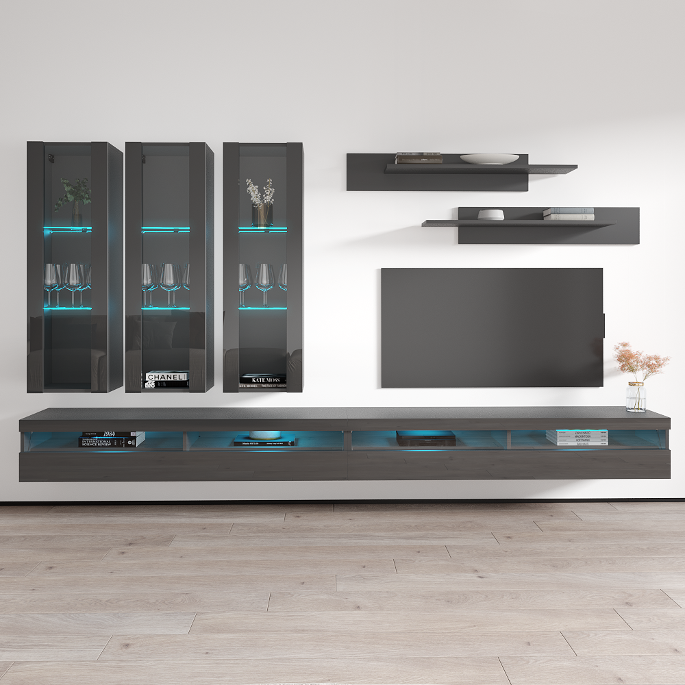 Fly E 35TV Floating Entertainment Center - Meble Furniture