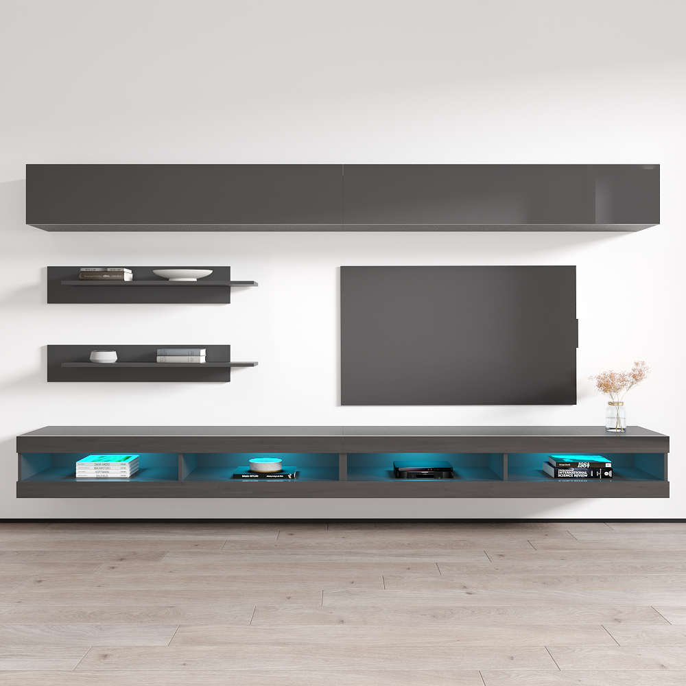 Fly I 34TV Floating Entertainment Center - Meble Furniture