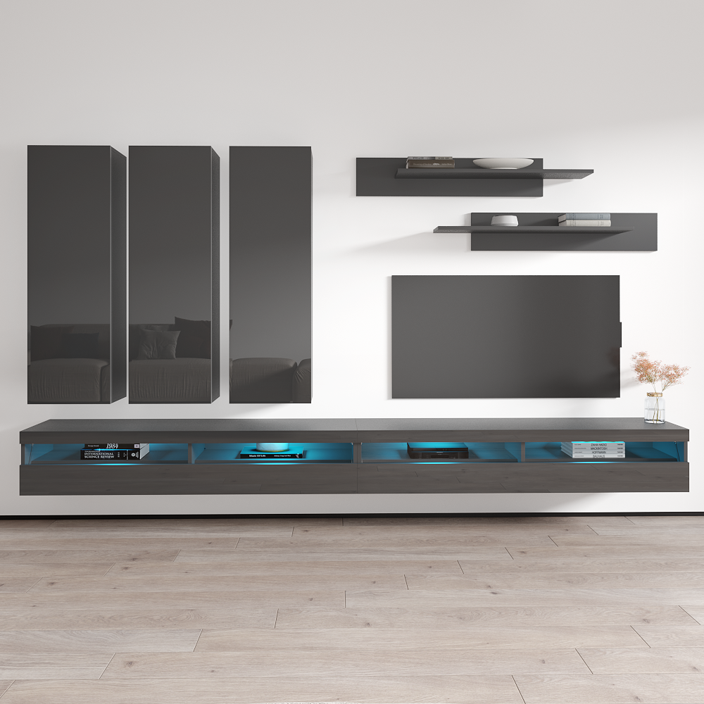 Fly E 35TV Floating Entertainment Center - Meble Furniture