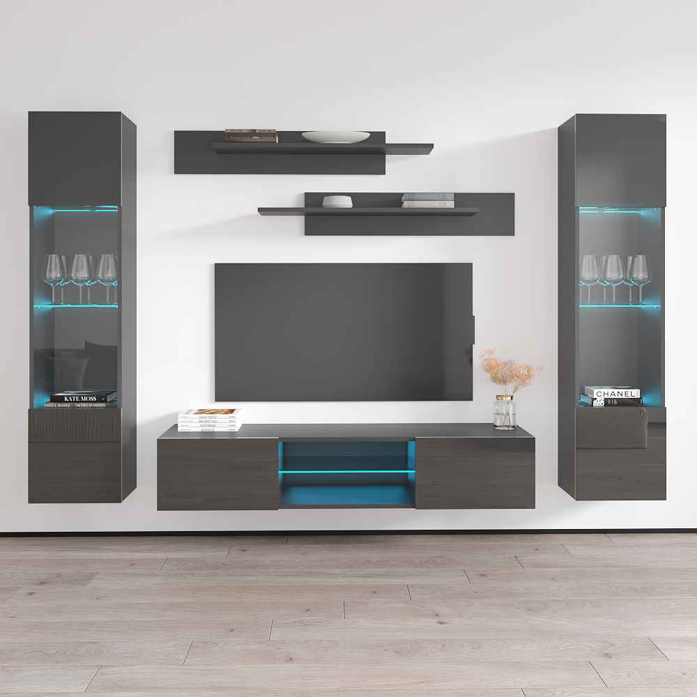 Fly A 33TV Floating Entertainment Center - Meble Furniture