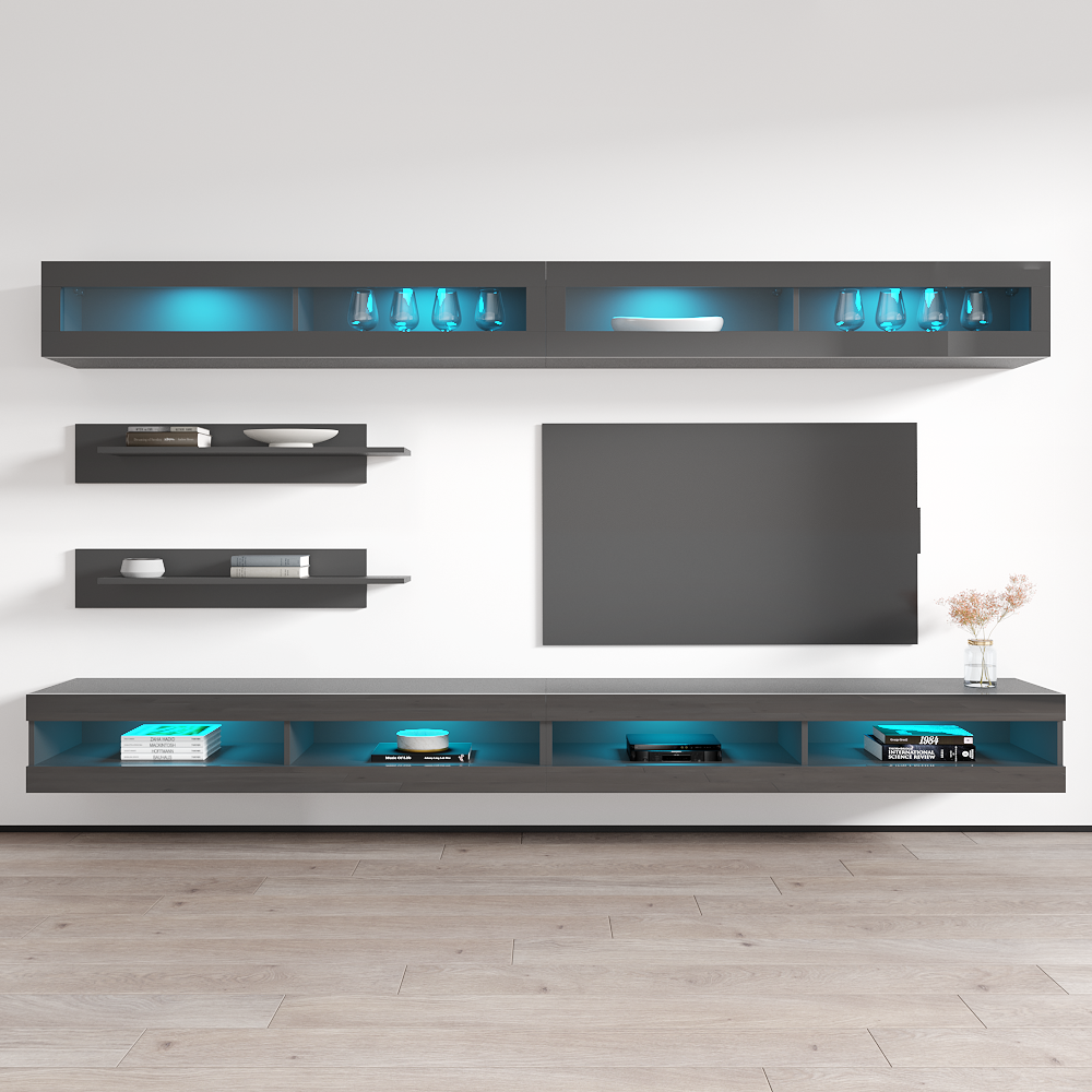 Fly I 34TV Floating Entertainment Center - Meble Furniture