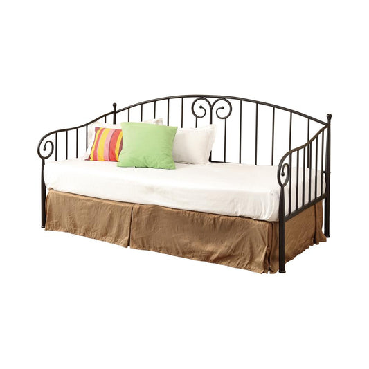 Grover Black Twin Metal Daybed