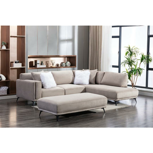 Angelina Sectional with Ottoman