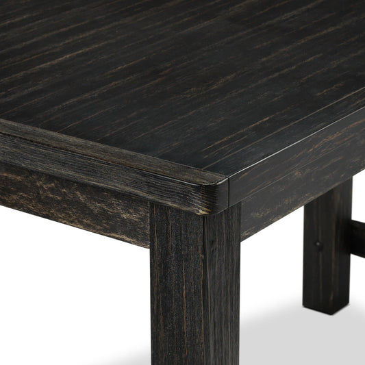 Victor Counter-Height Dining Table - Dark Grey