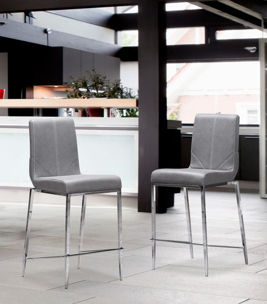 Byars Counter-Height Stool - Grey