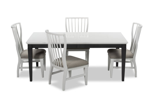 Graham 5-Piece Dining Package - White