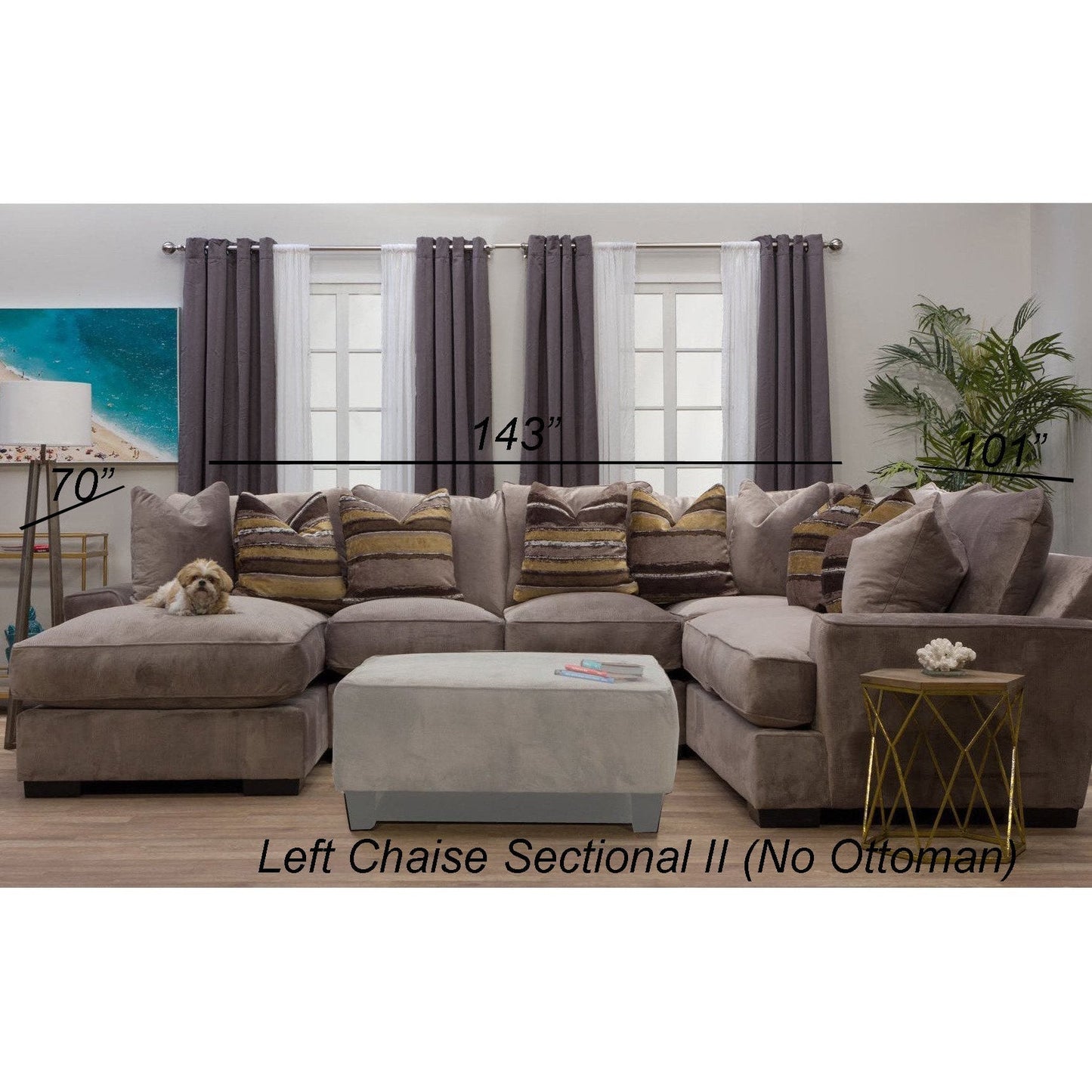 Serendipity Chaise Sectional