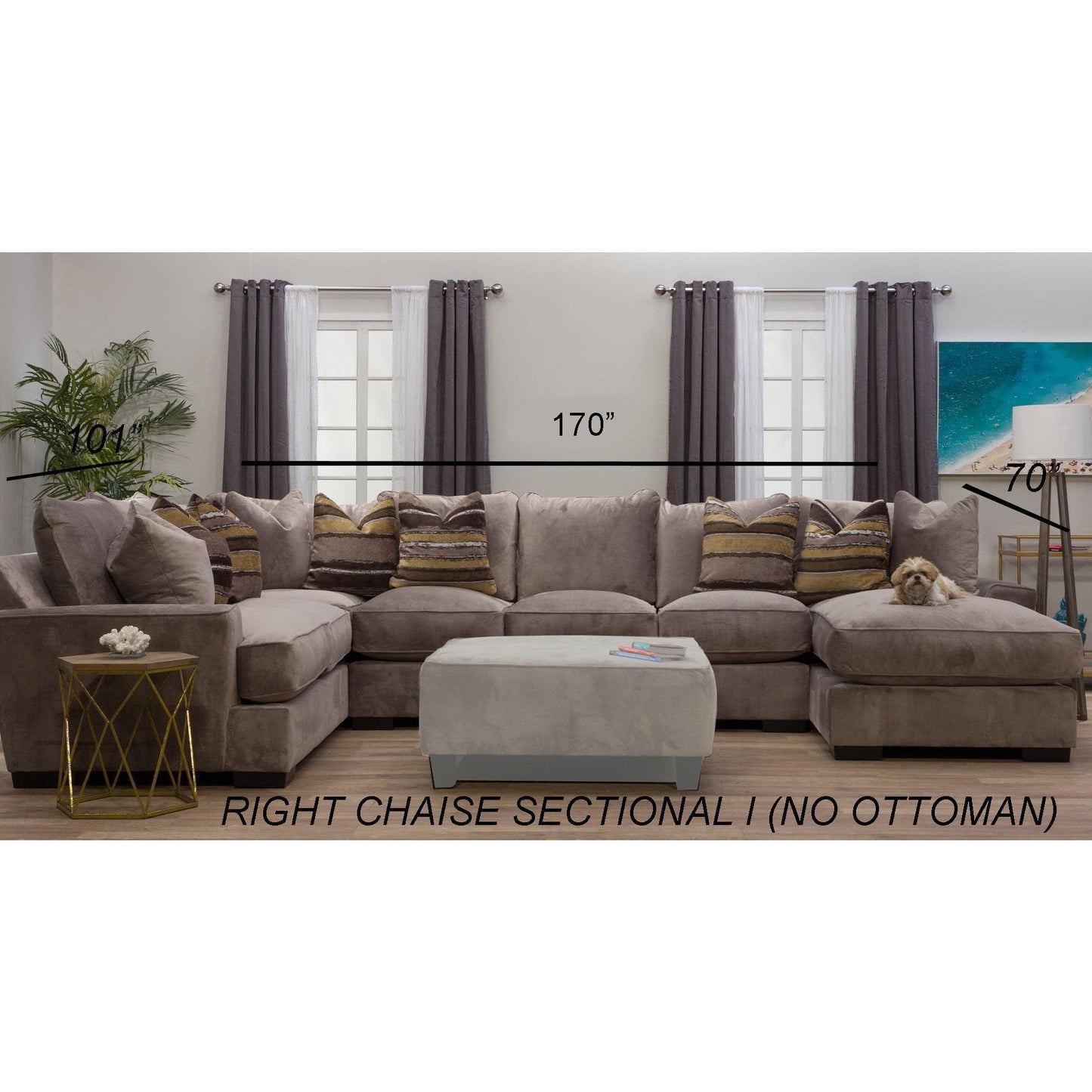 Serendipity Chaise Sectional