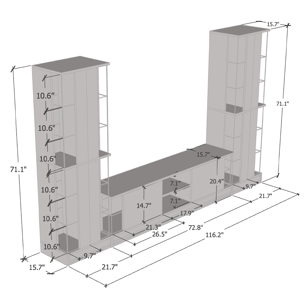 Efecto 01-BK-BK Entertainment Center