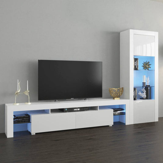 Milano Set 200-BK Entertainment Center - Meble Furniture