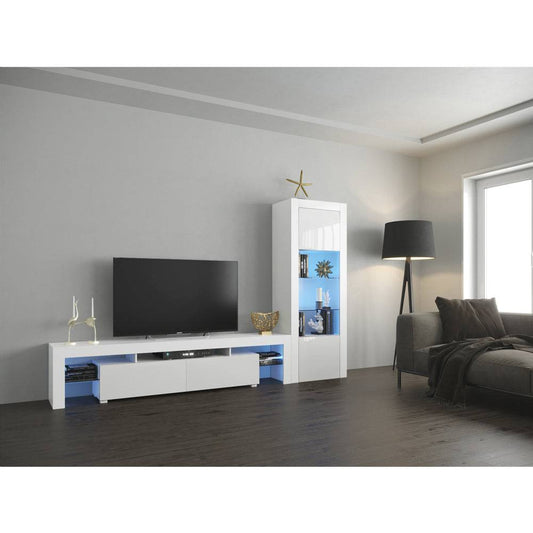 Milano 200-BK Entertainment Center