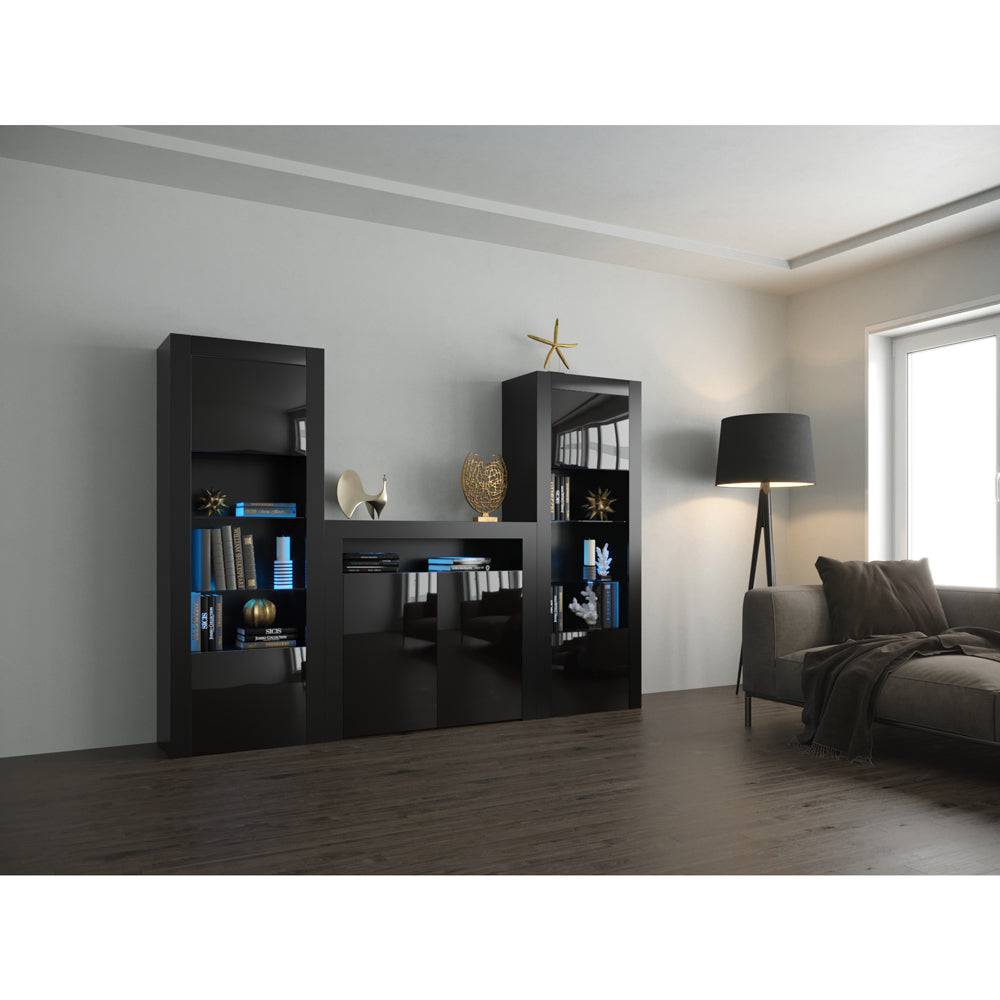 Milano 2D-BK-BK Entertainment Center