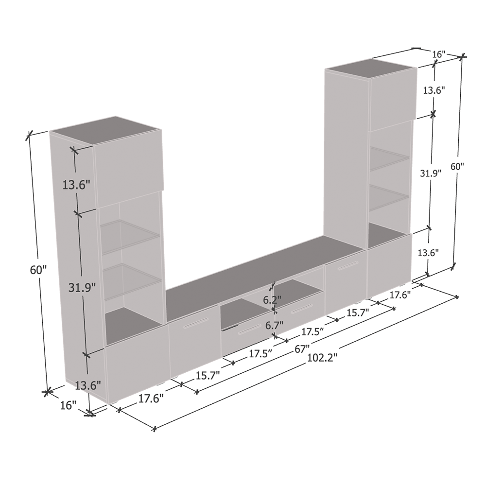 Modica Entertainment Center