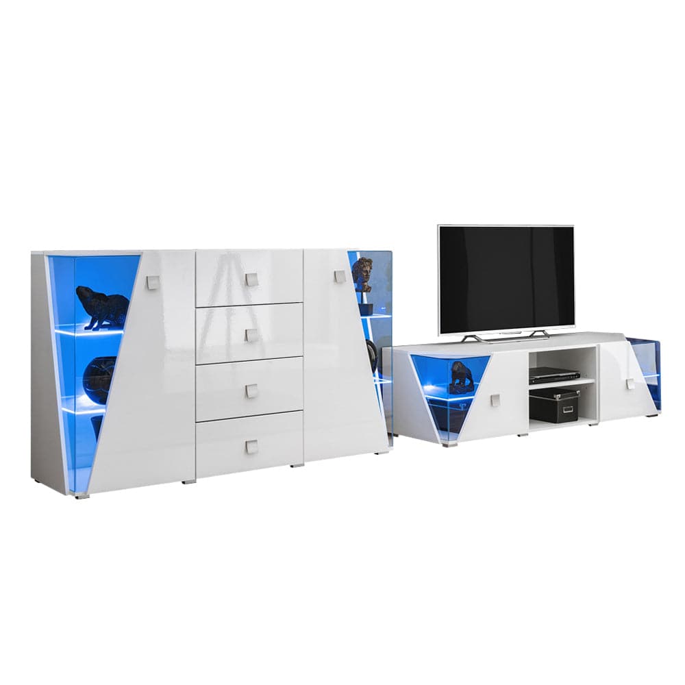 Edge Set TV-SB Entertainment Center - Meble Furniture