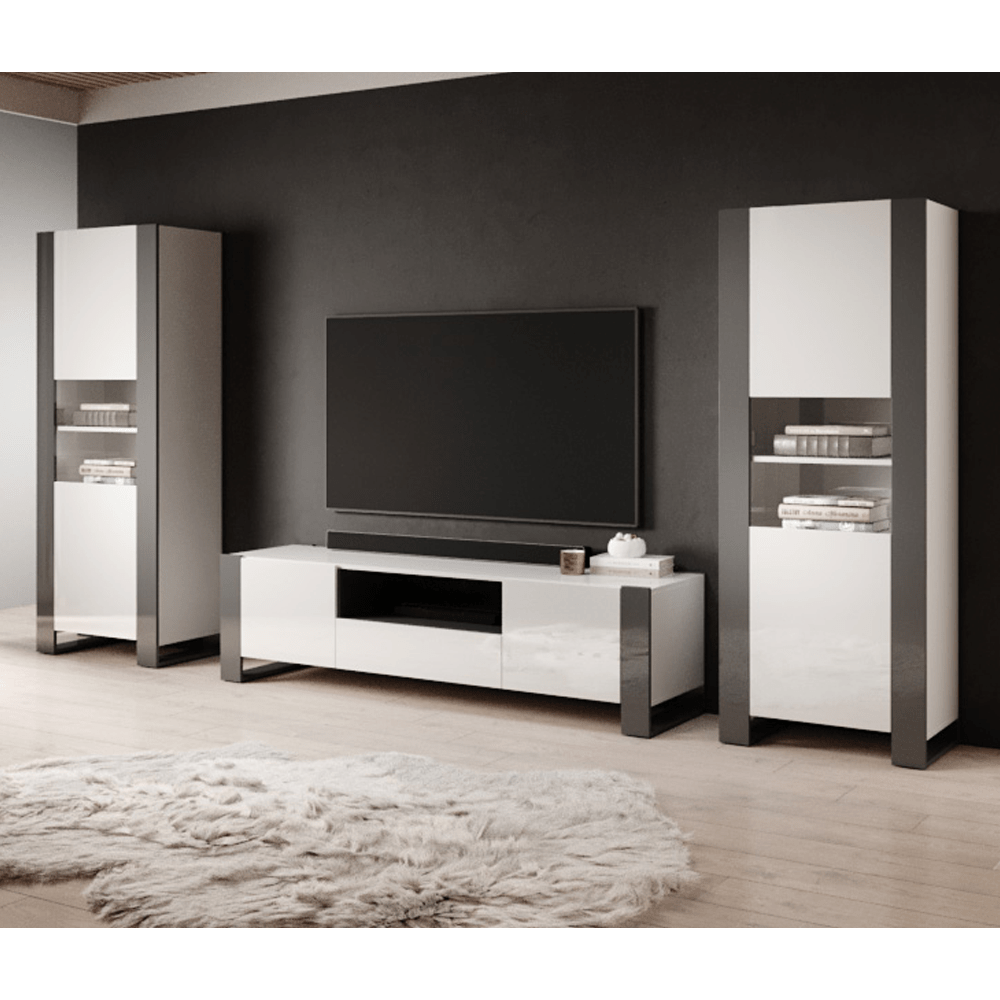 Woody TV Entertainment Center - Meble Furniture