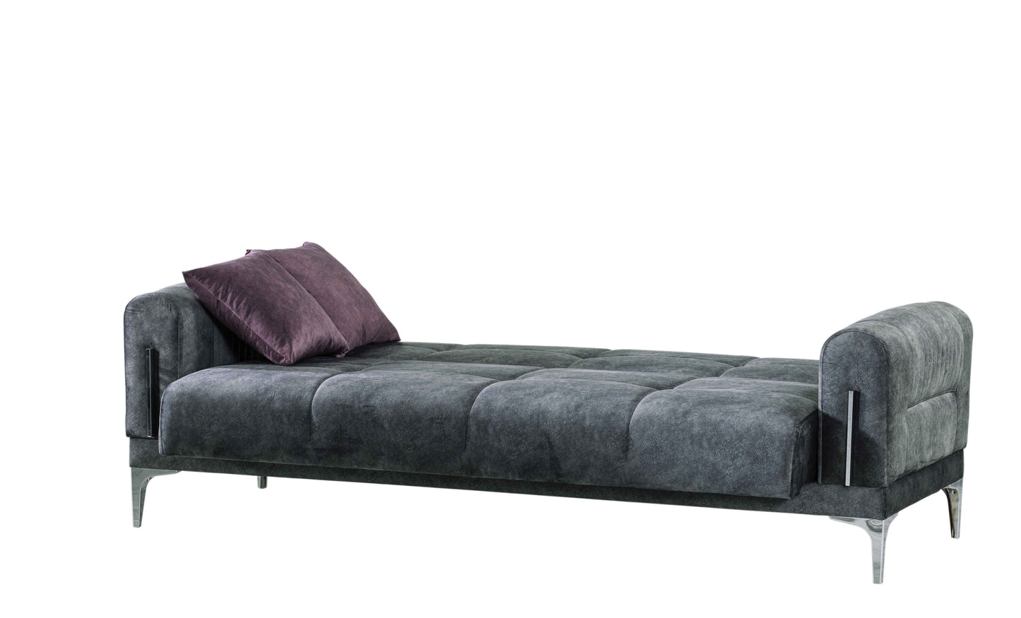 Moda Upholstered Convertible Sofabed Grey