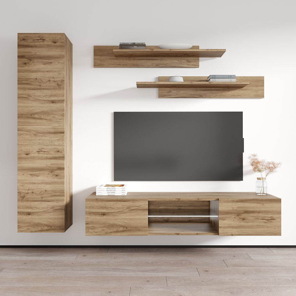 Fly G 33TV Floating Entertainment Center - Meble Furniture