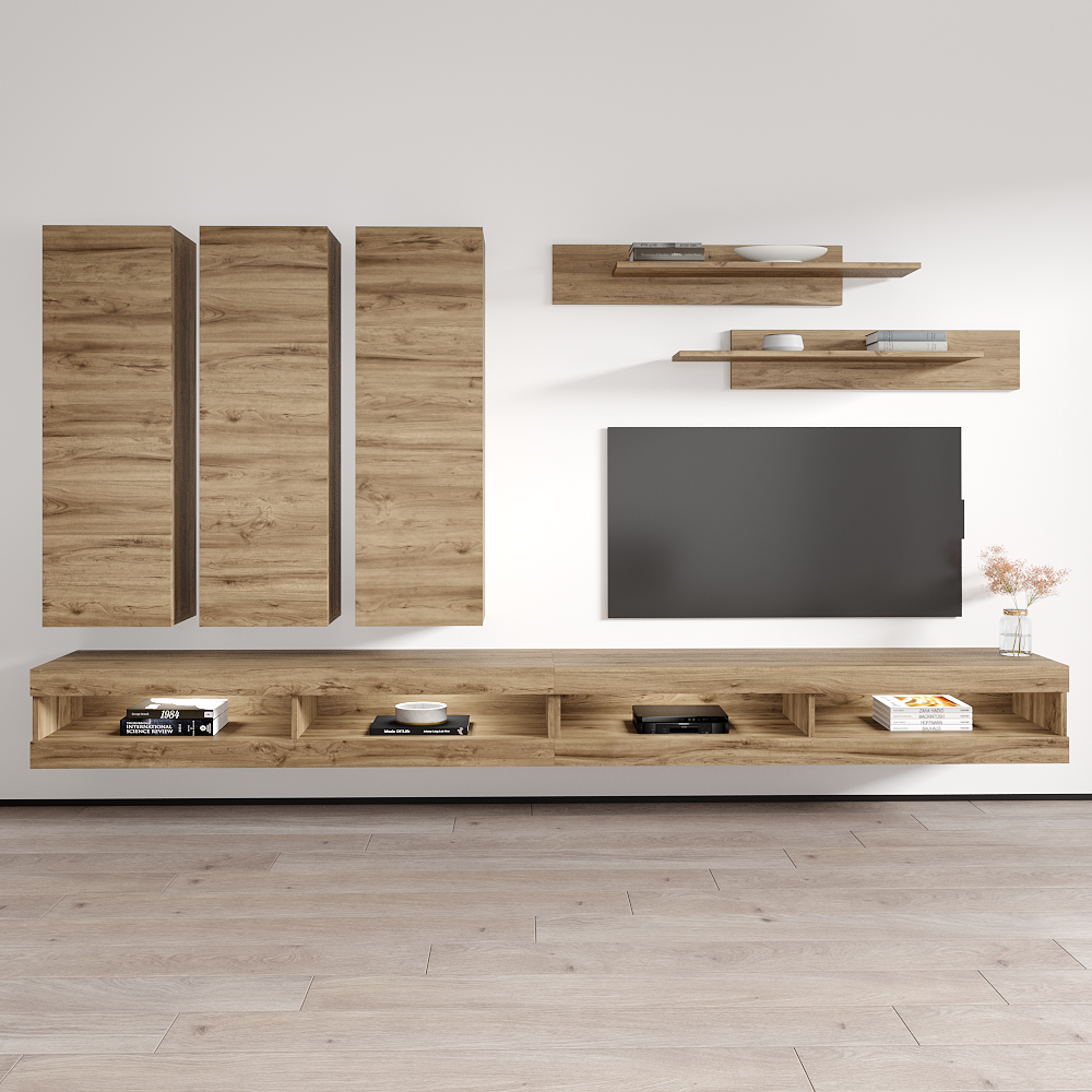 Fly E 34TV Floating Entertainment Center - Meble Furniture