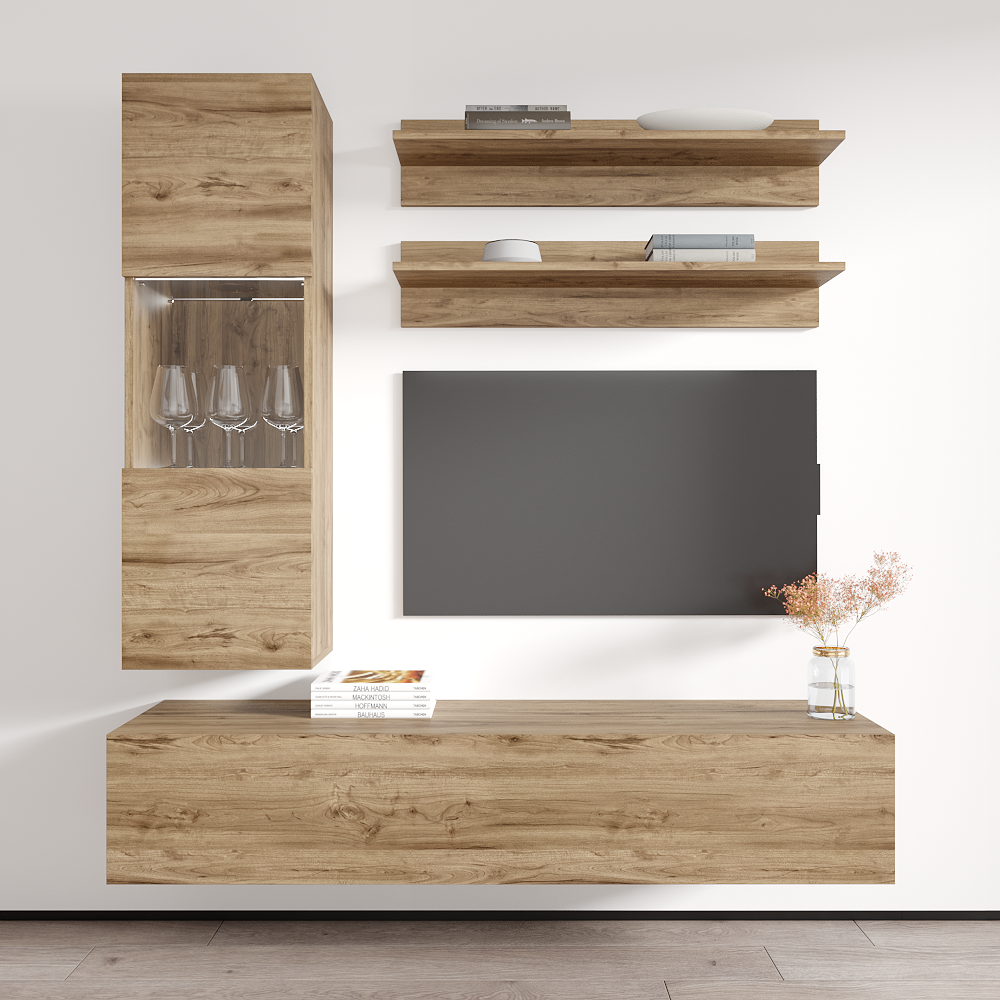 Fly H 30TV Floating Entertainment Center - Meble Furniture