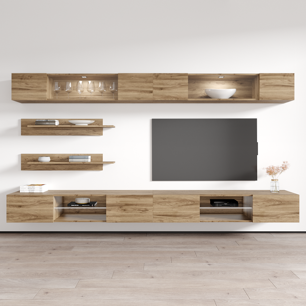 Fly I 33TV Floating Entertainment Center - Meble Furniture