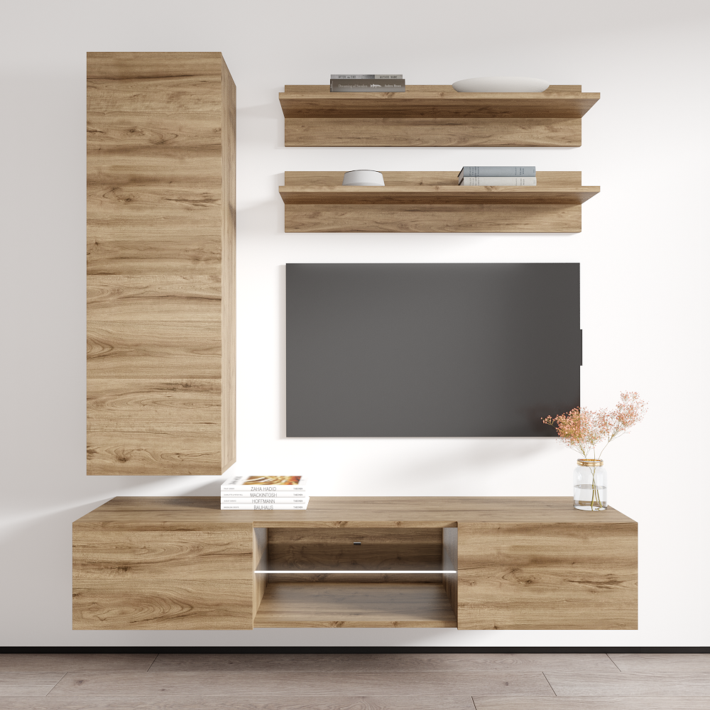 Fly H 33TV Floating Entertainment Center - Meble Furniture